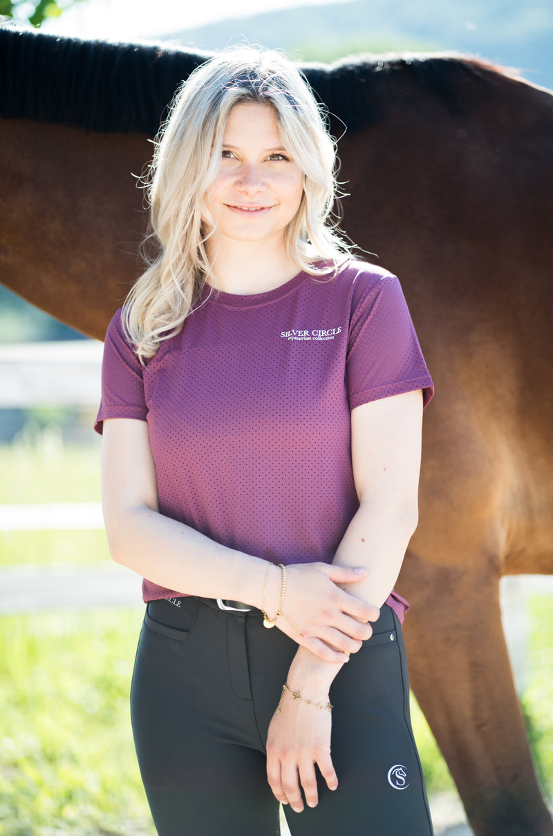 Leony Sportshirt Kurzarm
